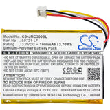 Cameron Sino CS-JMC300SL Battery 1000 mAh Li-Polymer — product view 4