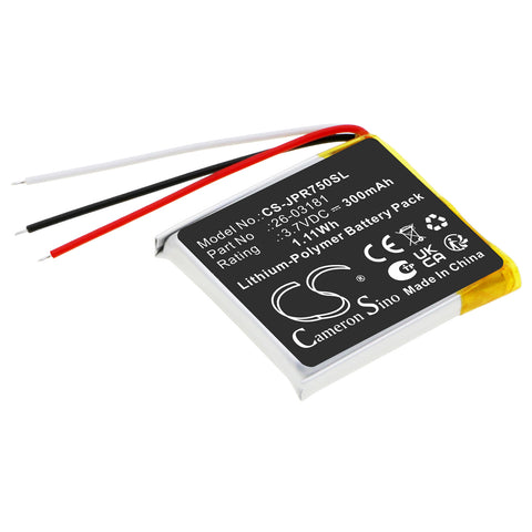 Jabra WHB051HS Battery 3.7V 300mAh - Compatible Replacement