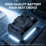 JVC GZ-MS250BUS Battery 3.7V 890mAh - Compatible Replacement