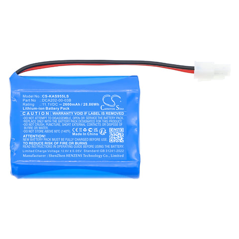 Cameron Sino CS-KAS955LS Battery 2600 mAh Li-ion — battery pack