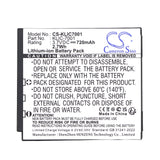 Medion Life S47000 Battery 3.7V 720mAh - Compatible Replacement