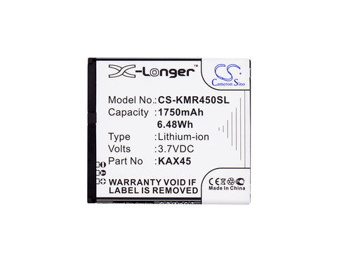 Cameron Sino CS-KMR450SL Battery 1750 mAh Li-ion — battery pack