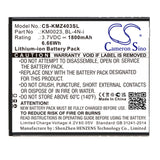 CS-KMZ403SL battery product image 3