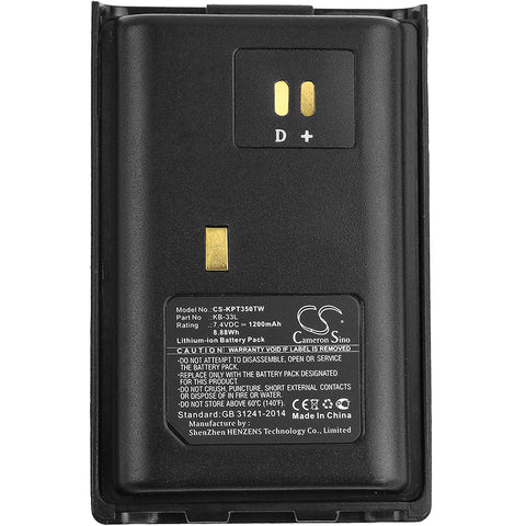 Cameron Sino CS-KPT350TW Battery 1200 mAh Li-ion — battery pack
