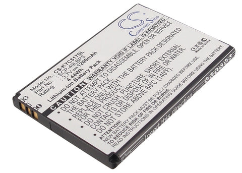 Kyocera Hydro Plus Battery 3.7V 1200mAh - Compatible Replacement