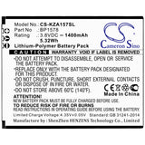 CS-KZA157SL battery product image 6