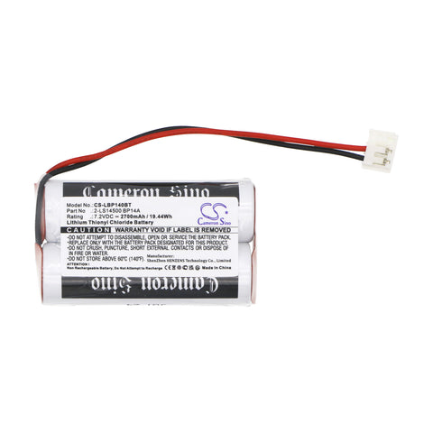 Cameron Sino CS-LBP140BT Battery 2700 mAh Li-SOCl2 — battery pack
