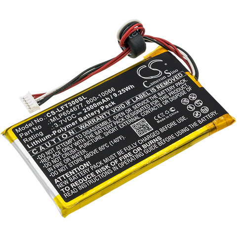 LeapFrog 800-10066 Battery 3.7V 2500mAh Li-Polymer - Compatible Replacement