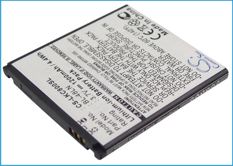 T-Mobile myTouch Q Battery 3.7V 1200mAh - Compatible Replacement
