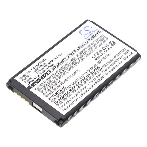 Cameron Sino CS-LKF390SL Battery 650 mAh Li-ion — battery pack