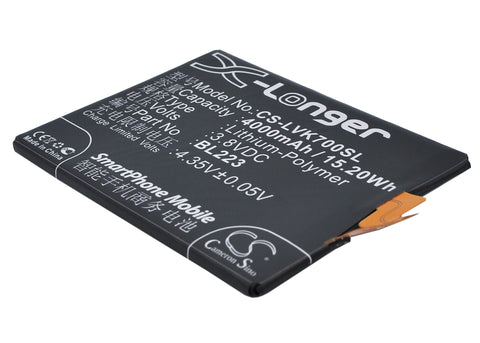 Lenovo K920 Battery 3.8V 4000mAh - Compatible Replacement
