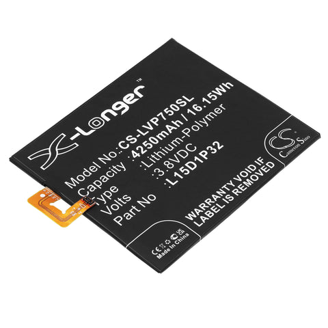 Lenovo PB1-750N Battery 3.8V 4250mAh - Compatible Replacement
