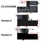 Lenovo Yoga 500-14ISK Battery 7.4V 4050mAh - Compatible Replacement