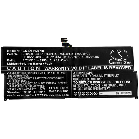 CS-LVT120NB battery product image 1