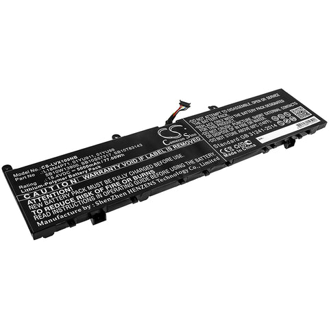 Lenovo ThinkPad X1 Extreme Gen 2 Battery 15.4V 5000mAh - Compatible Replacement