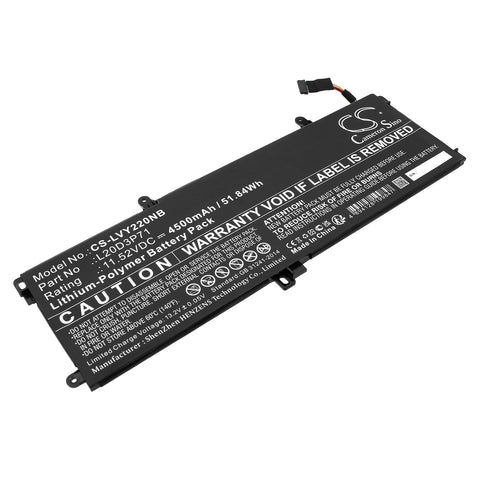 Lenovo ThinkPad X13 Yoga G2 20W80036US Battery 11.52V 4500mAh - Compatible Replacement