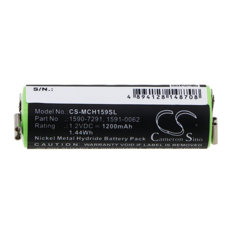 Moser 1590-7291 Battery 1.2V 1200mAh Ni-MH - Compatible Replacement