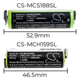 Wella Xpert HS50 Battery 1.2V 2000mAh - Compatible Replacement