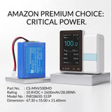 Cameron Sino CS-MNV500MD Battery 2600 mAh Li-ion — product view 3