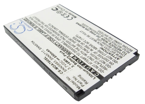 Motorola i860 Battery 3.7V 850mAh - Compatible Replacement