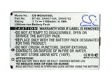 Motorola V1050 Battery 3.7V 1100mAh - Compatible Replacement