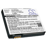 Motorola SLVR L7i Battery 3.7V 700mAh - Compatible Replacement