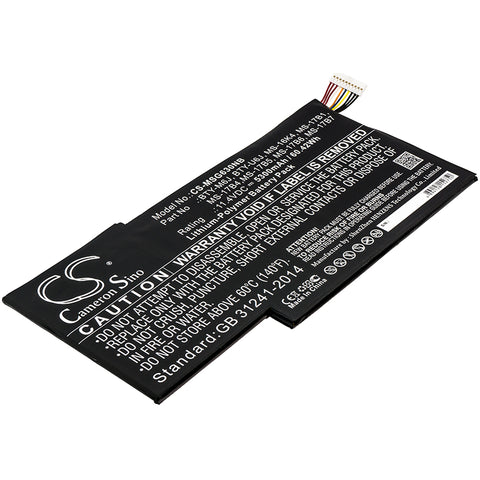 MSI GS63VR-7RG-005 Battery 11.4V 5300mAh - Compatible Replacement