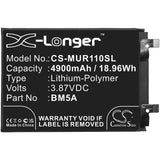 Xiaomi Redmi Note 11 Pro Battery 3.87V 4900mAh - Compatible Replacement