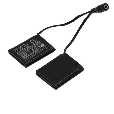 Mobile Warming Baselayers Battery 7.4V 2000mAh - Compatible Replacement