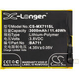 CS-MX711SL battery product image 2