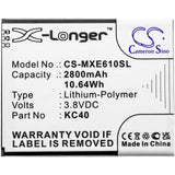 CS-MXE610SL battery product image 2