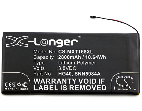 Motorola Moto G6 Battery 3.8V 2800mAh - Compatible Replacement