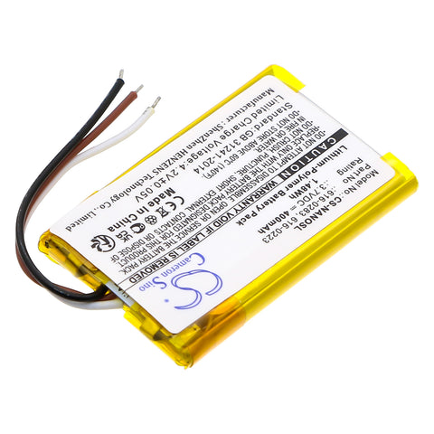 Apple 616-0223 Battery 3.7V 400mAh Li-Polymer - Compatible Replacement