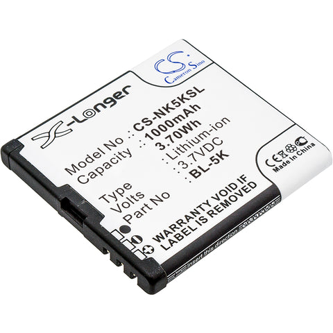 Dr.Tech IP-88 Battery 3.7V 1000mAh Li-Ion - Compatible Replacement