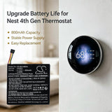 Cameron Sino CS-NLT400SL Battery 800 mAh Li-Polymer — product view 4