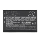 CS-NP120FU 1800mAh Li-ion battery - supplier source photo 5