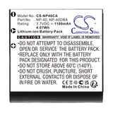 Medion Life S47000 Battery 3.7V 1100mAh - Compatible Replacement
