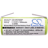 Oral-B Triumph 4000 Battery 1.2V 2000mAh - Compatible Replacement