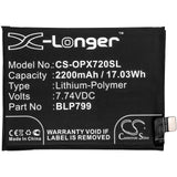 CS-OPX720SL battery product image 2