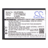 Alcatel One Touch 505 Battery 3.7V 700mAh - Compatible Replacement