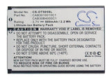 Alcatel One Touch 505 Battery 3.7V 600mAh - Compatible Replacement