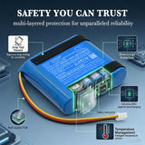 Philips X7207 Bluetooth Party Speaker Battery 14.4V 3400mAh - Compatible Replacement