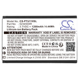Tiptel Ergophone 6060 Battery 3.7V 1200mAh - Compatible Replacement