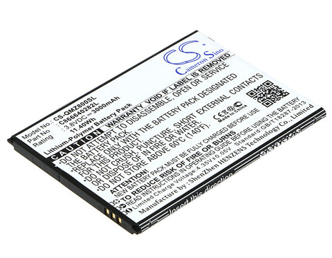 BLU L050U Battery 3.8V 3000mAh Li-Polymer - Compatible Replacement