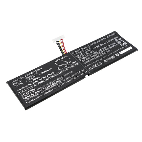 Razer RZ09-00991101 Battery 14.8V 5000mAh - Compatible Replacement
