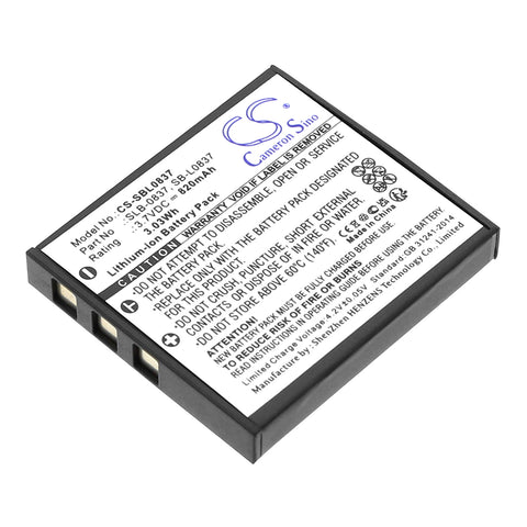 Samsung Digimax L700 Battery 3.7V 820mAh - Compatible Replacement