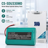 Cameron Sino CS-SDU330MD Battery 2500 mAh Ni-MH — product view 3