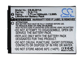 Samsung WB550 Battery 3.7V 1050mAh - Compatible Replacement