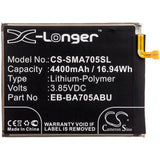 CS-SMA705SL battery product image 2