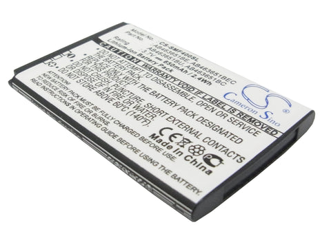 Samsung GT-S3370 Battery 3.7V 650mAh - Compatible Replacement